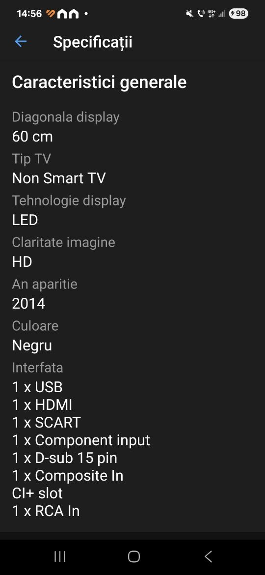 Televizor LG led