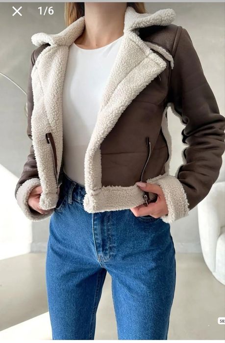 Geaca/ Jacheta biker imblanita noua cu eticheta, m M