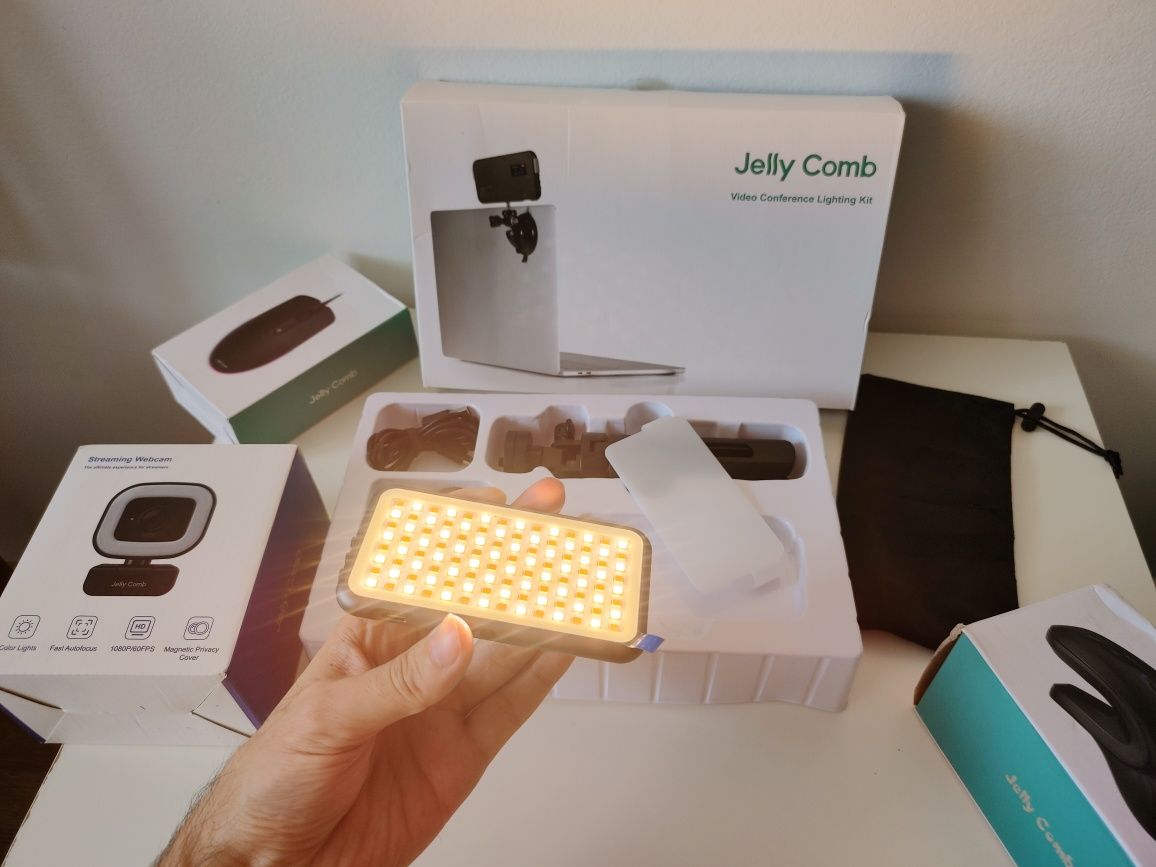 США Новый американ карманый софтбок фотобокс кольцевая лампа JellyComb