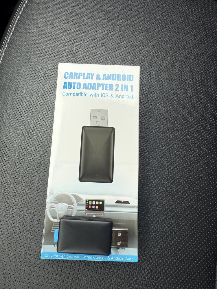 Продам беспроводной адаптер 2в1 Carplay/Android