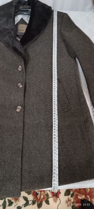 Мужское пальто драп материал новый