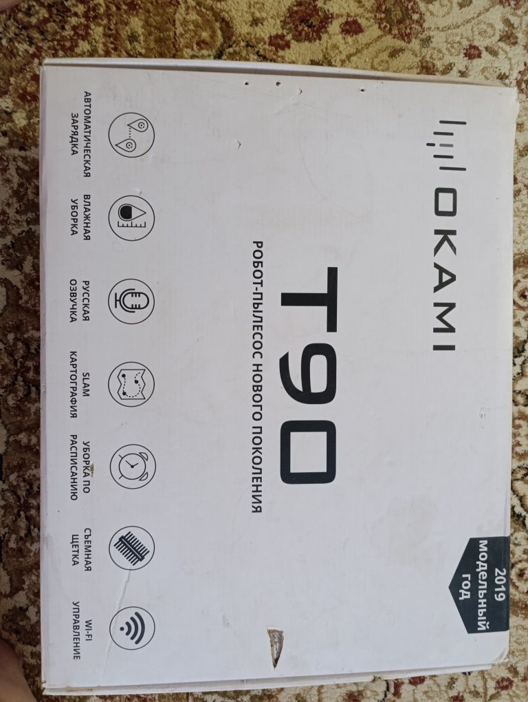 OKAMI T90 робот пылесос