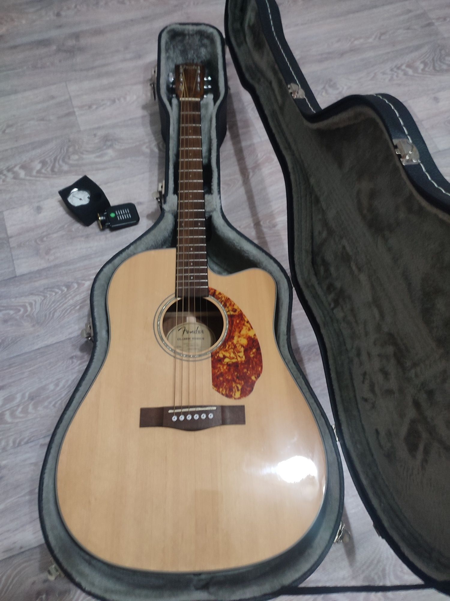 Гитара Fender CD-140SCE Dreadnought Natural  в кофре