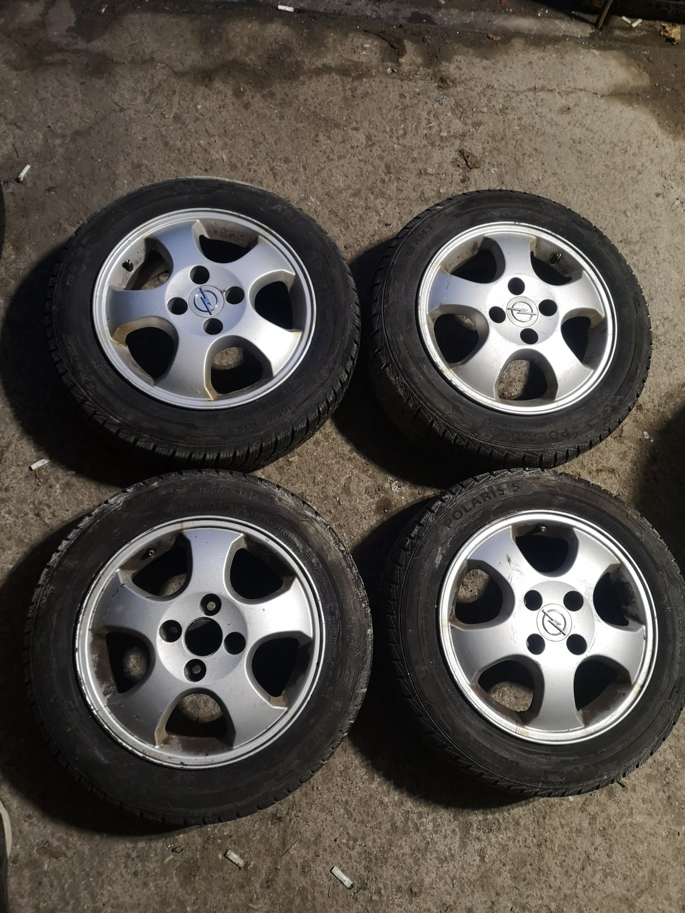 Set 4 jante aliaj r14 4x100 opel 5,5j et49 Import Germania