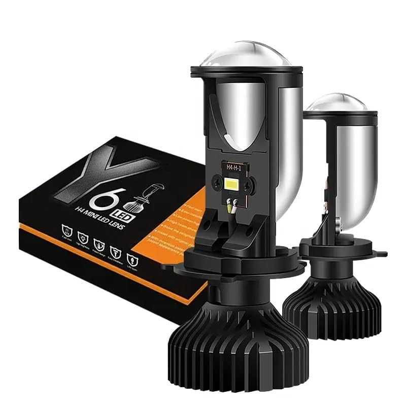 Комплект лупи Bi Led H4, Лед крушки H4 LED