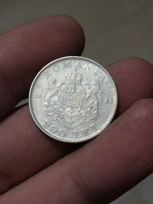 Monede Argint 2x200  Lei 1942