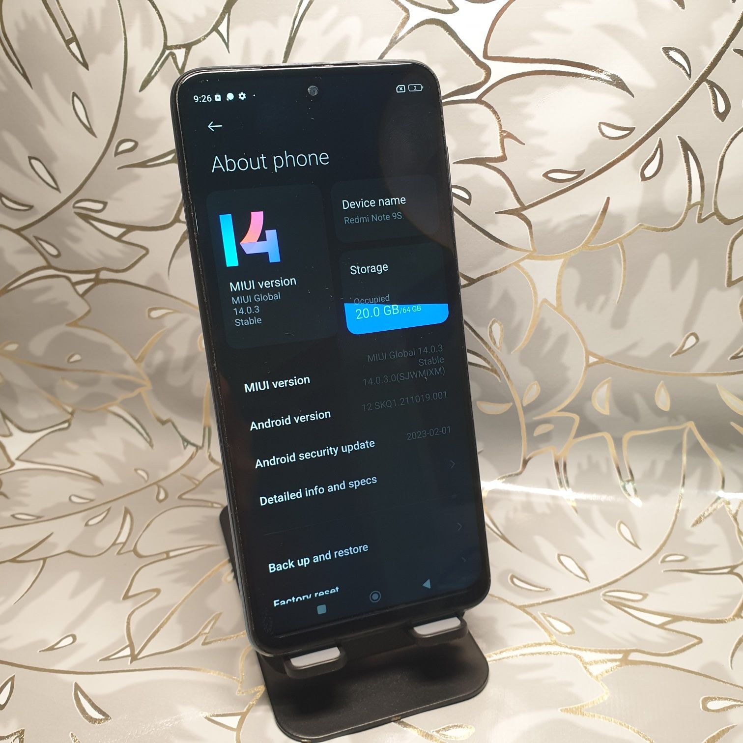 Redmi note 9s srochna sotiladi