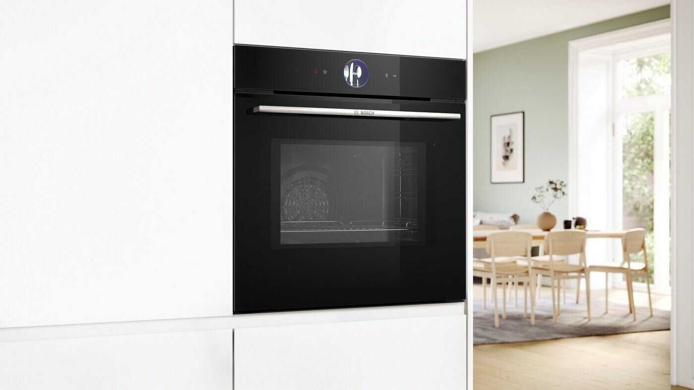 Фурна за вграждане BOSCH HMG776NB1 с микровълнова