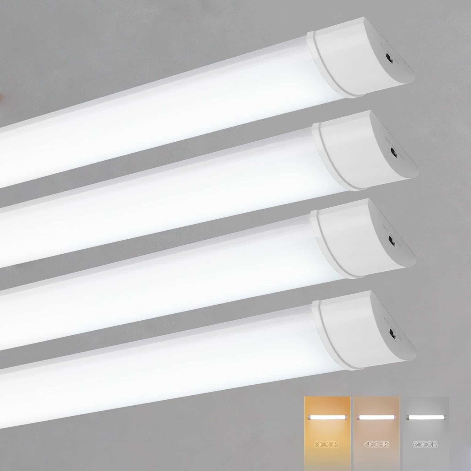 Sundertech LED лампи 1,5 метра, 4 броя, 45w 5050lm (3000K/4000K/6500K)