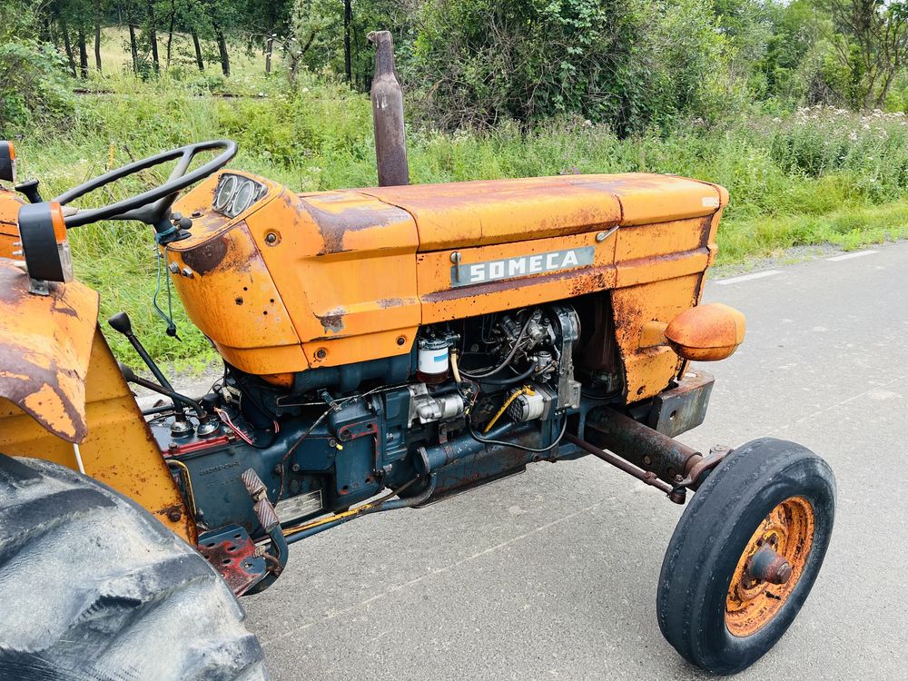 Tractor Fiat 550 de 55cp în 4 cilindri cu două manete Adus Recent