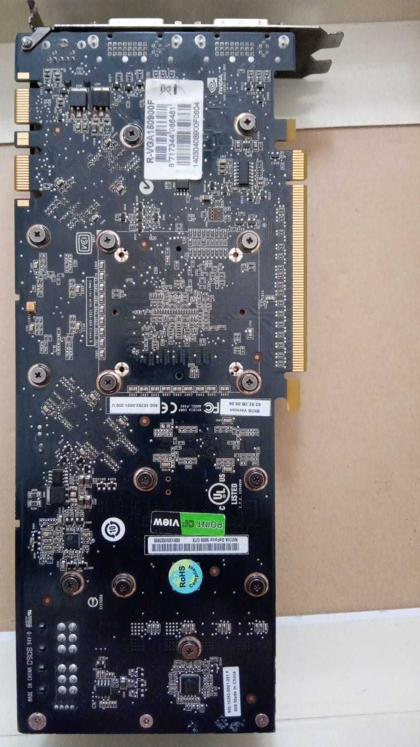 placa video GeForce9