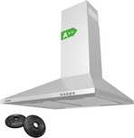 CIARRA CBCS6201 Hota Clasa A++ 60 cm Hota 370 m3/h