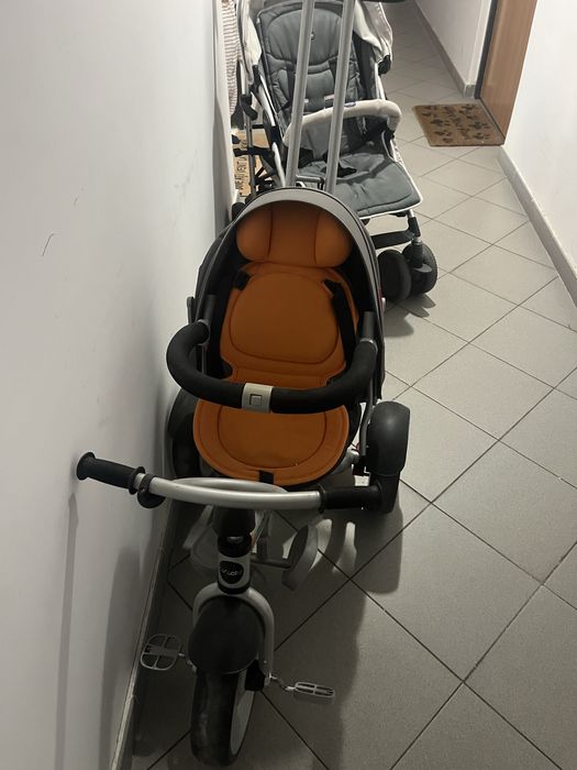 Vand tricicleta multifunctionala Coccolle Giro portocalie