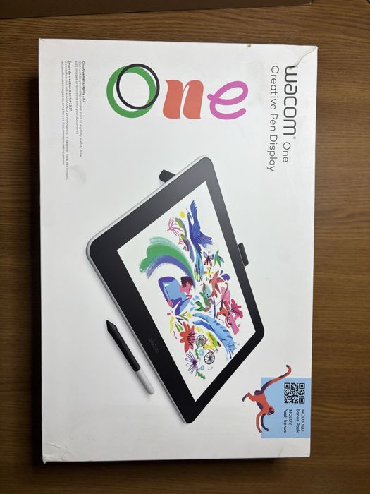 Wacom One 13.3” Creative Pen Display – stare excelentă, completă!