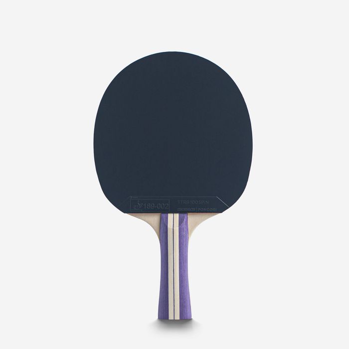 Set 2 Palete Ttr 130 Spin 4* Ittf - produs resigilat Decathlon