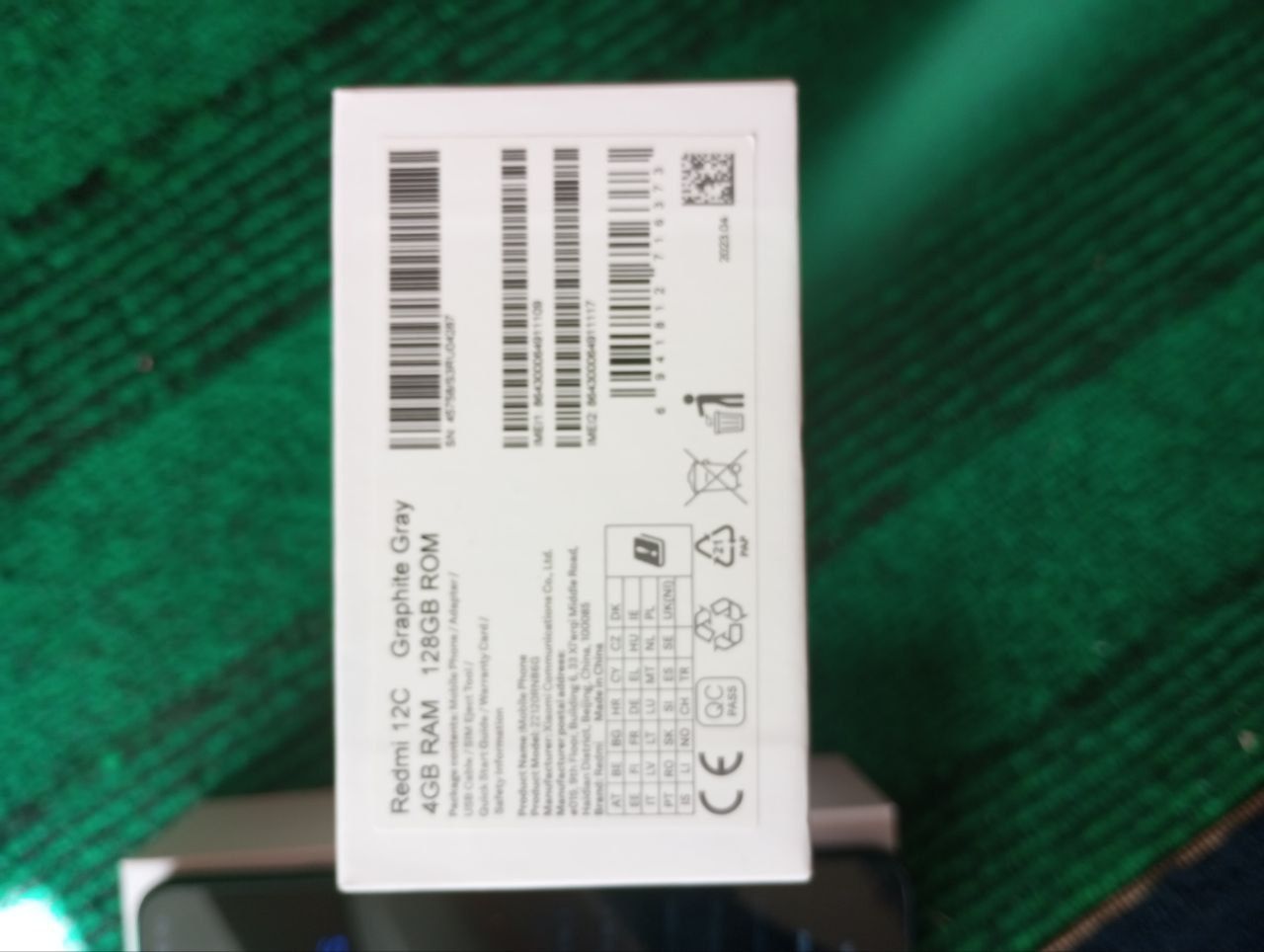 Redmi 12C  ishlatilgan ochilmagan usta koʻrmagan