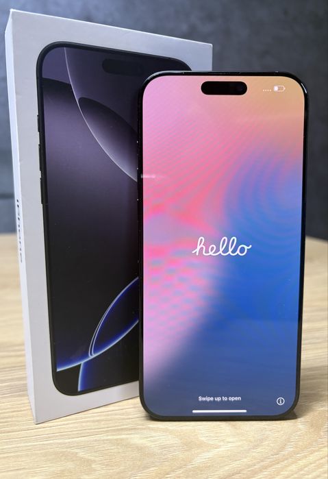 iPhone 16 Pro Max 512GB – като нов, с гаранция до 2027 г.