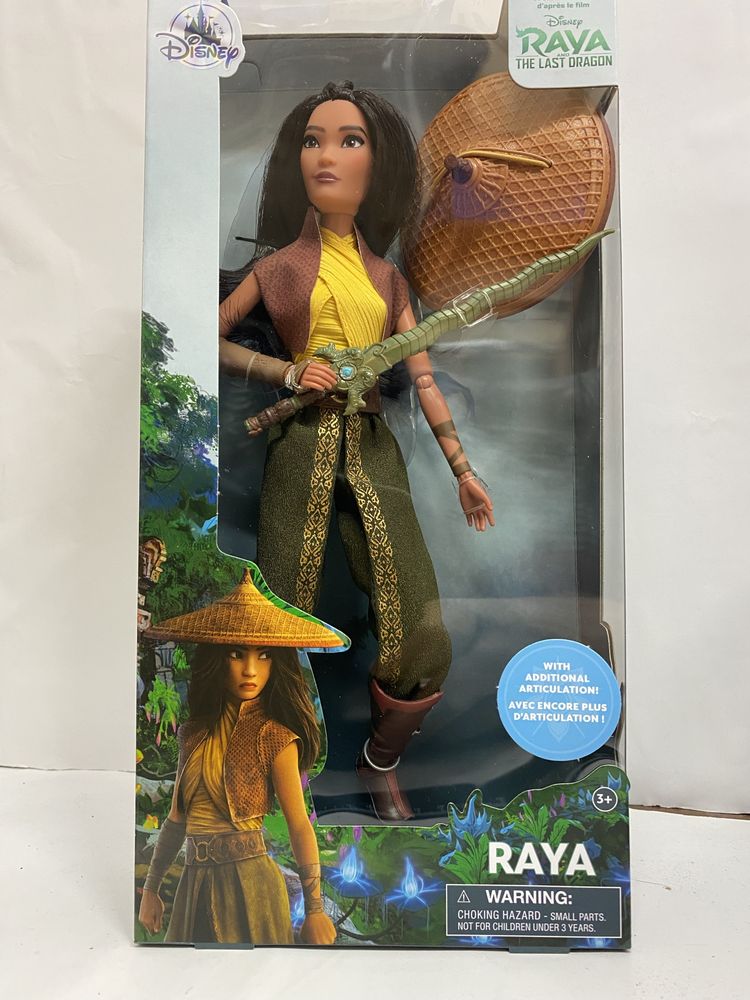 Papușa RAYA and The Last Dragon originala Disney 30 cm jucărie fete
