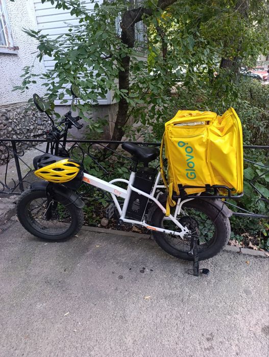 Продам электровелосипед 1200 ватт, 4к пробег