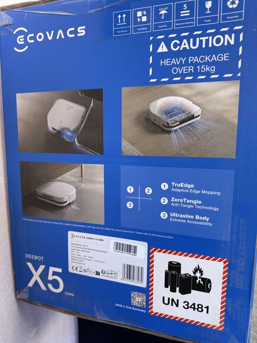 Robot Aspirator Ecovacs Deebot X5 Omni Alb