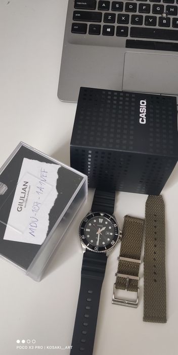 Casio MDV-107 Duro и Lorus Chronograph