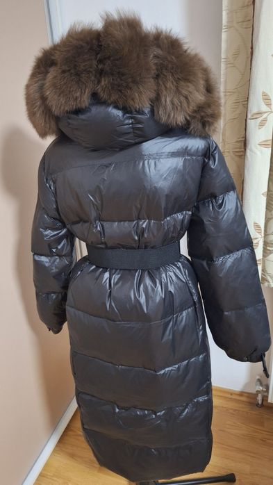 Vand geaca cu blana naturala  vulpe