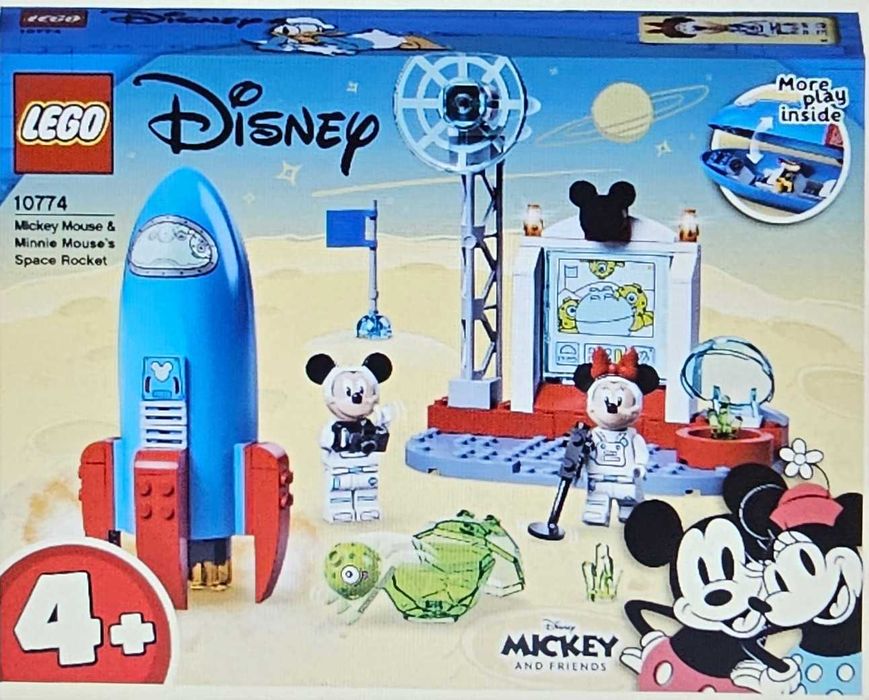 LEGO Mickey and Friends-Racheta spatiala Mickey Mouse 10774, 88 piese