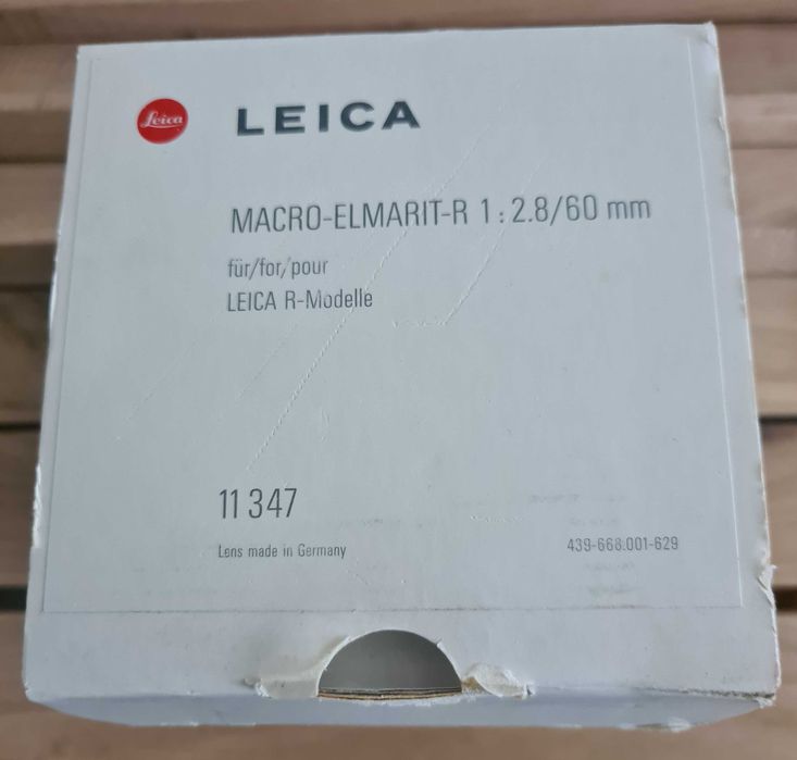 Leica Macro-Elmarit-R 60mm f/2.8