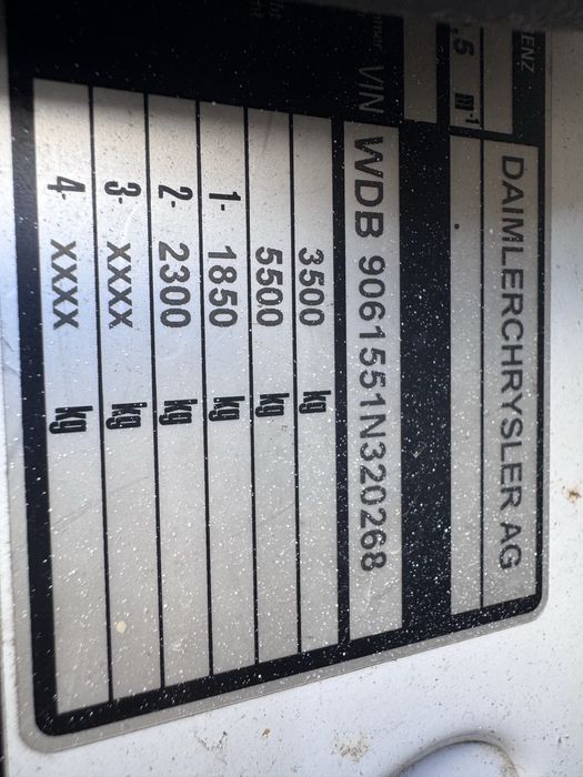 Mercedes sprinter Basculabil