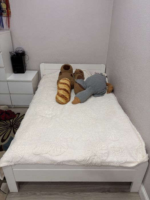 Кровать 196/122 шкаф 182/80