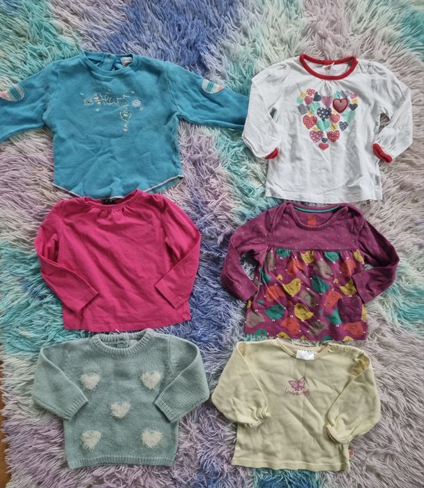 Lot  fetițe, 17 piese, marimea 62-68