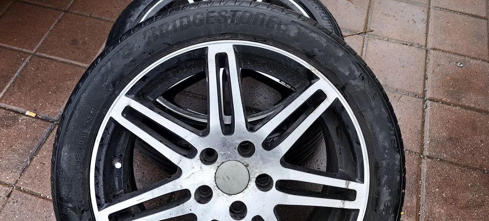 Лети джанти за ауди 17" с летни гуми