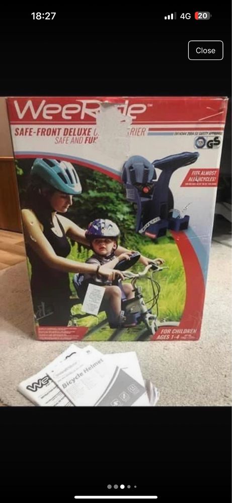Scaun bicicleta copii Weeride