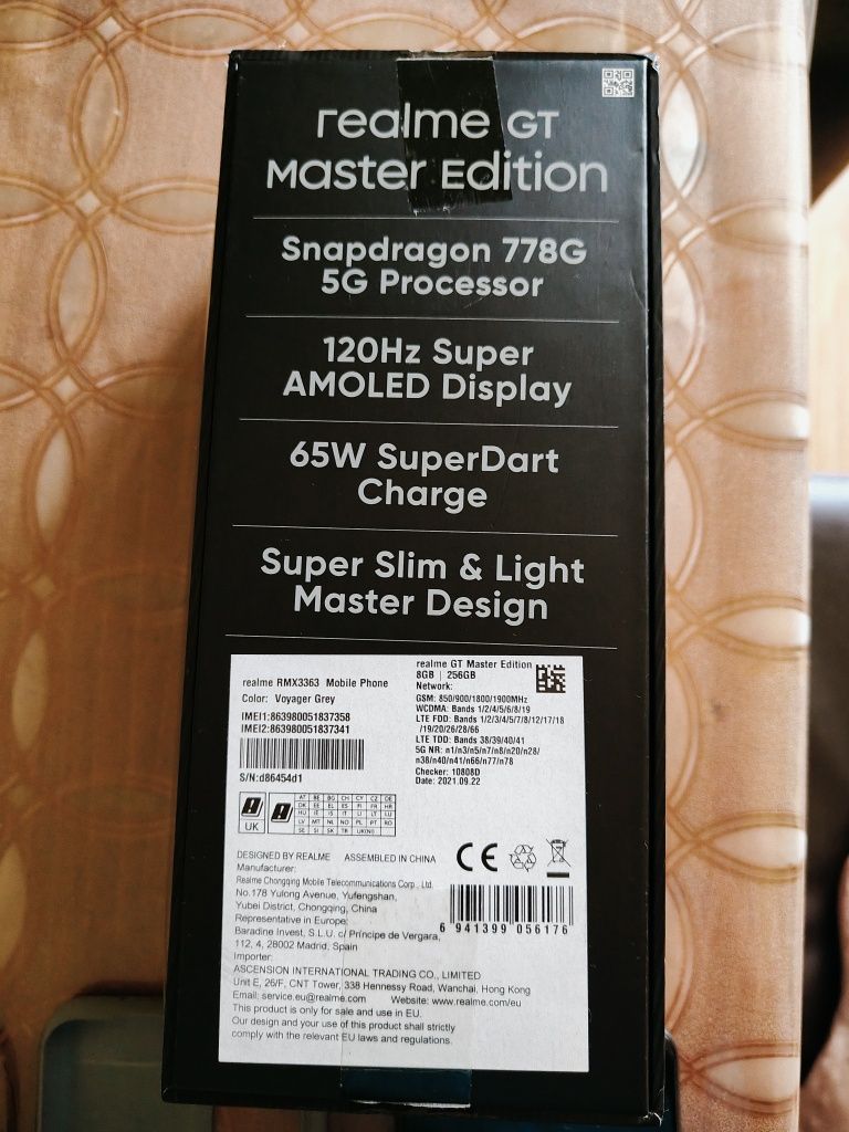 REALME GT master edition 8/256 5G