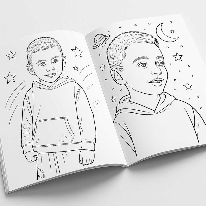 Персонализирани книжки за оцветяване