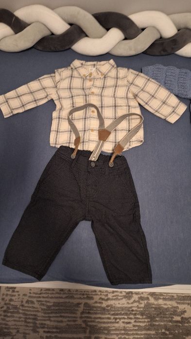 Set h&m Compleu tricotat marimea 68