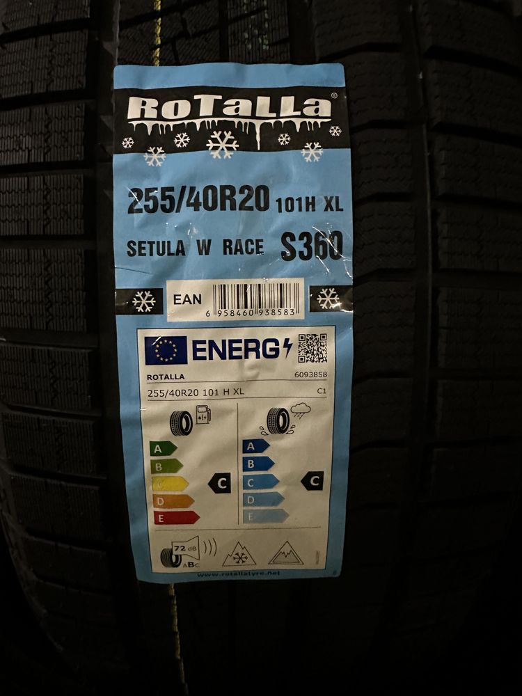 Зимен спорт пакет ROTALLA 255/40R20 101H XL 285/35R20 104H XL НОВ DOT