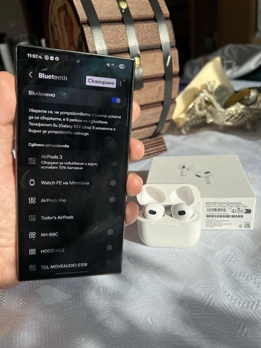 Samsung galaxy s24 ultra 256GB КАТО НОВ