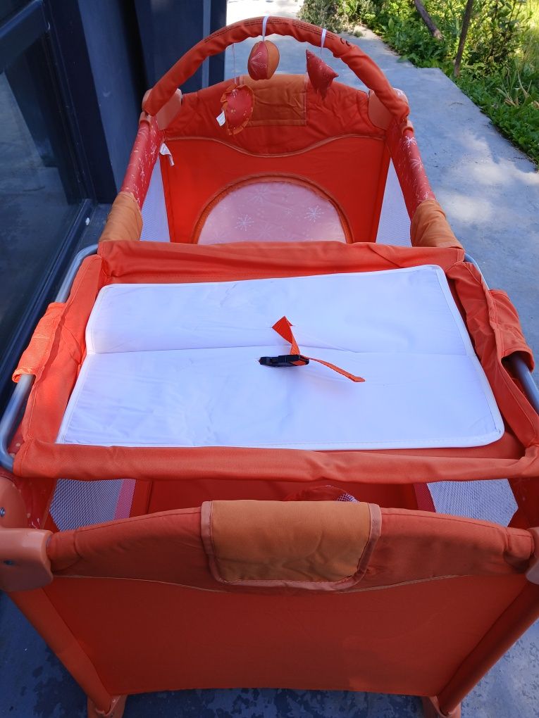 Бебешка кошара сгъваема bertoni travel kid
