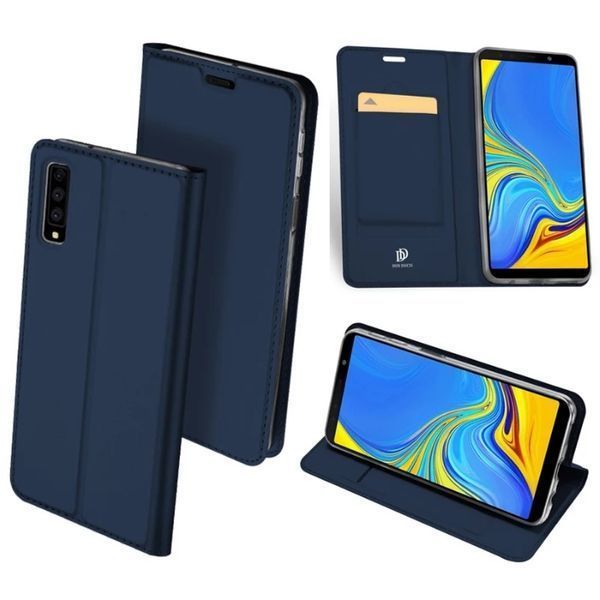 Samsung Galaxy A70 A9 A6+ J6+ 2018 / DUX DUCIS лукс кожен калъф