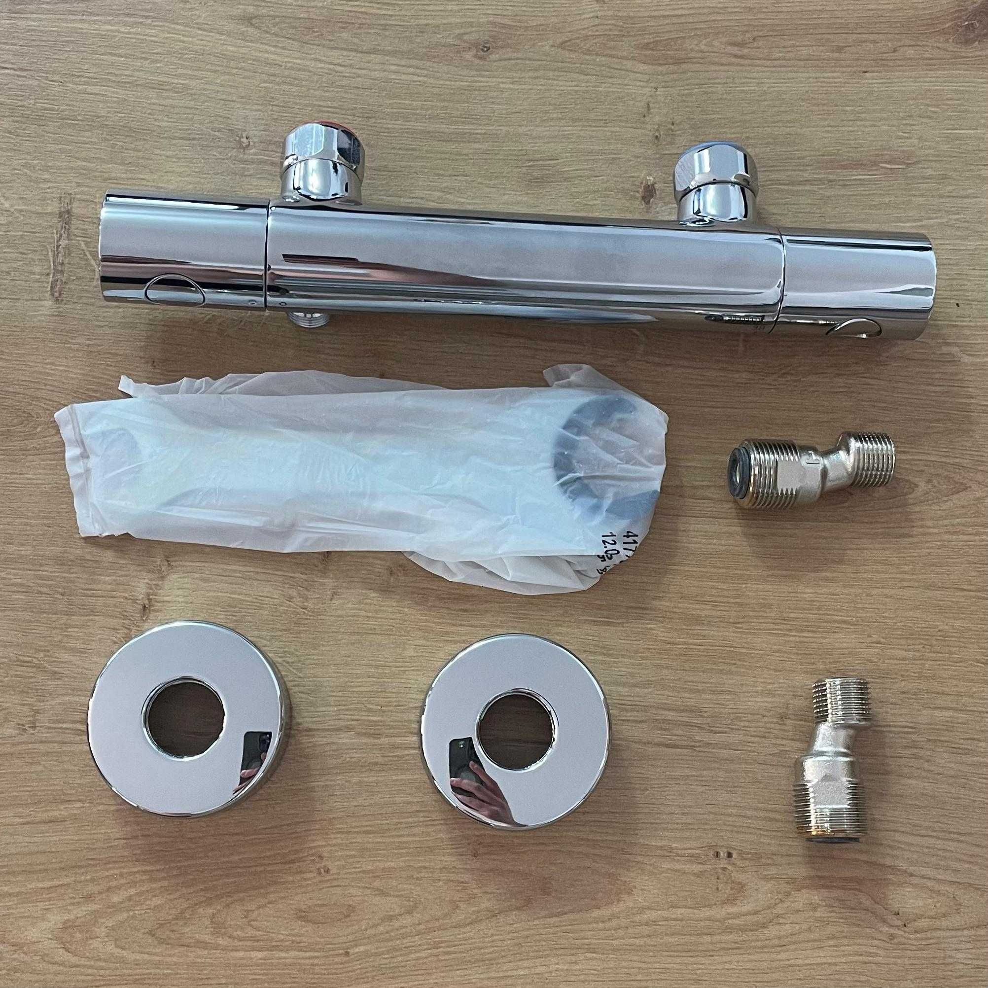 Baterie cada - dus Grohe Precision Feel termostatata crom lucios