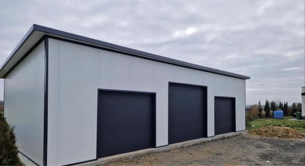 Construim garaje din panouri sandwish