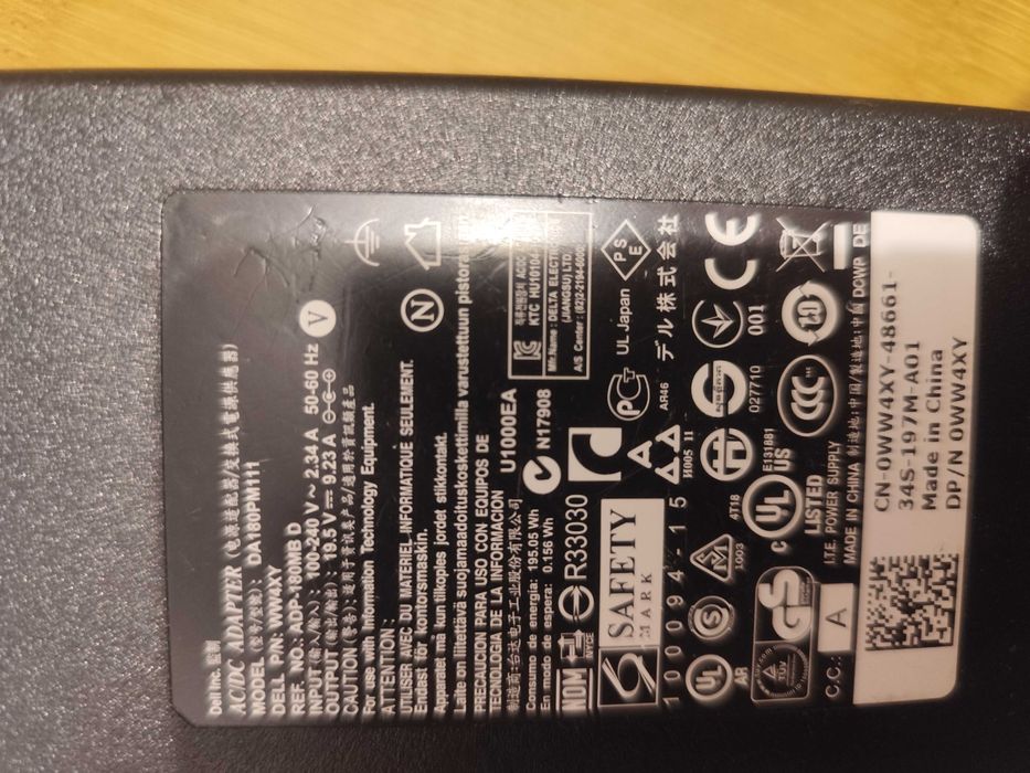 Alimentator - Incarcator Laptop Dell 19.5V 180W original ieftin