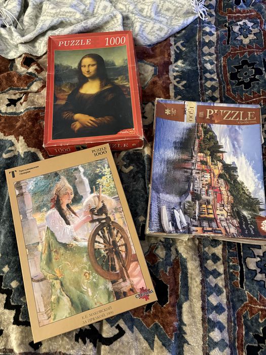 Продам пазлы 4000 тг за все