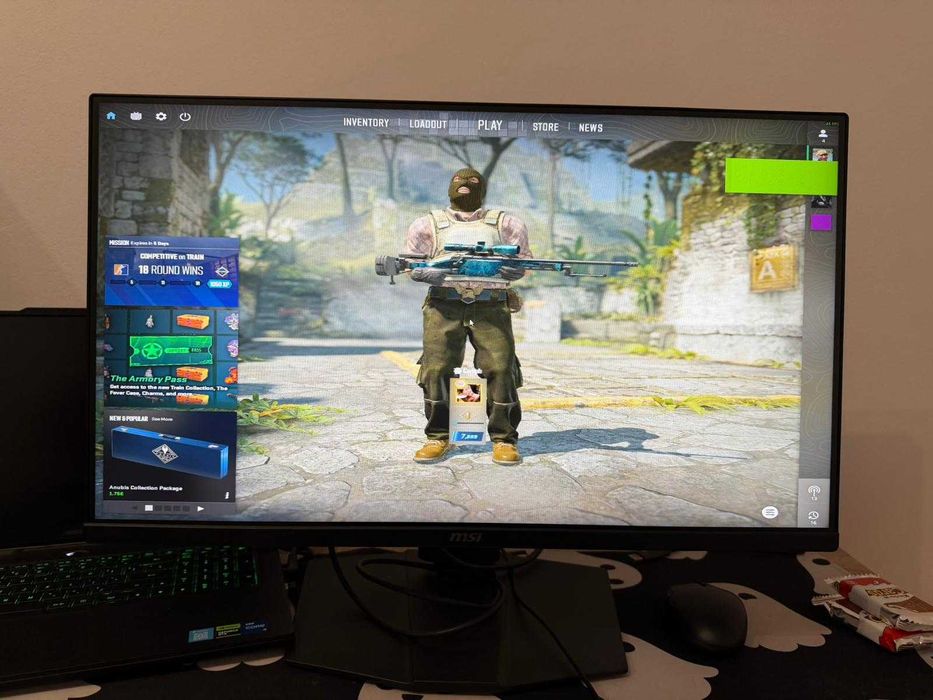 Monitor 180hz MSI FullHD 24" cu cutie si garantie