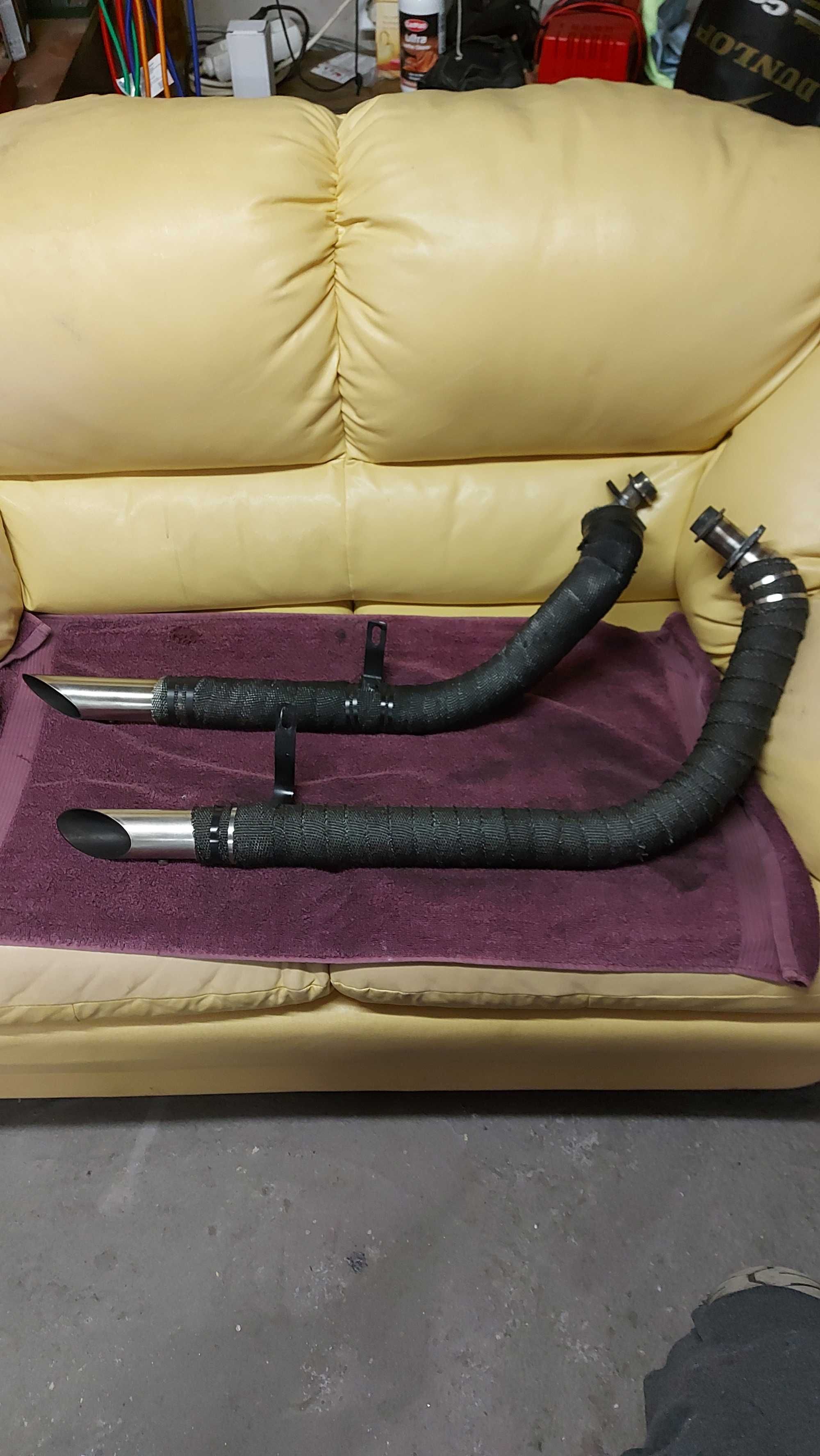 Yamaha virago XV125 /250 прави ауспуси Drag pipes