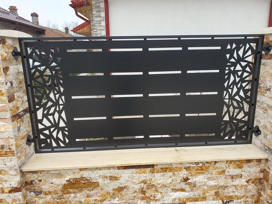 Porti si garduri tabla decupata Cnc– tabla traforata