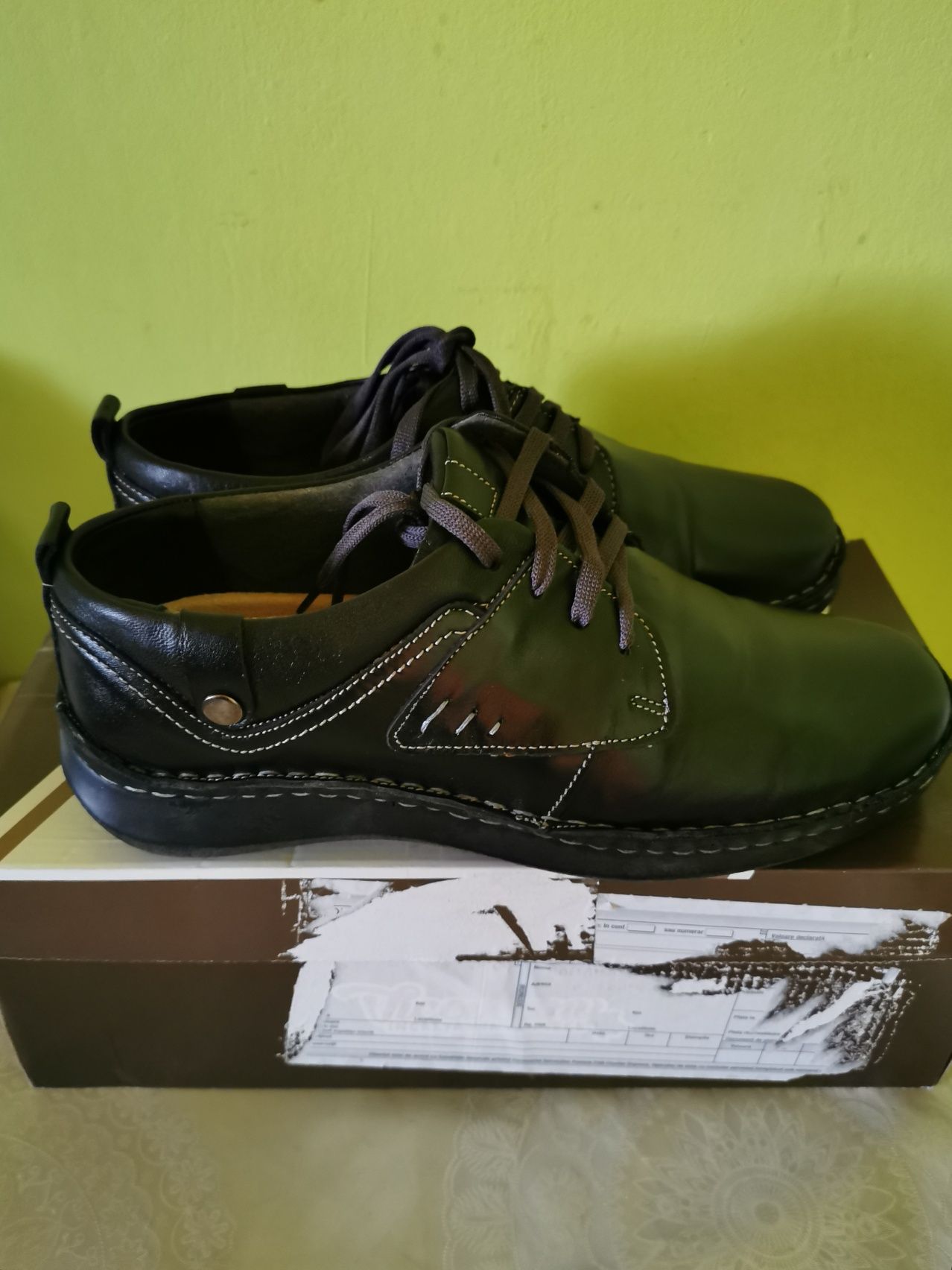 Pantofi bărbați piele naturală