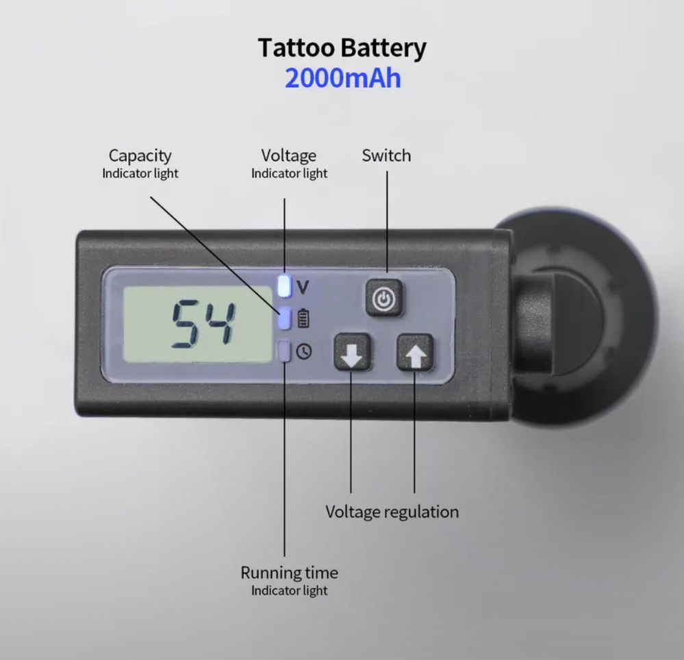 Блок питания для тату-машинки