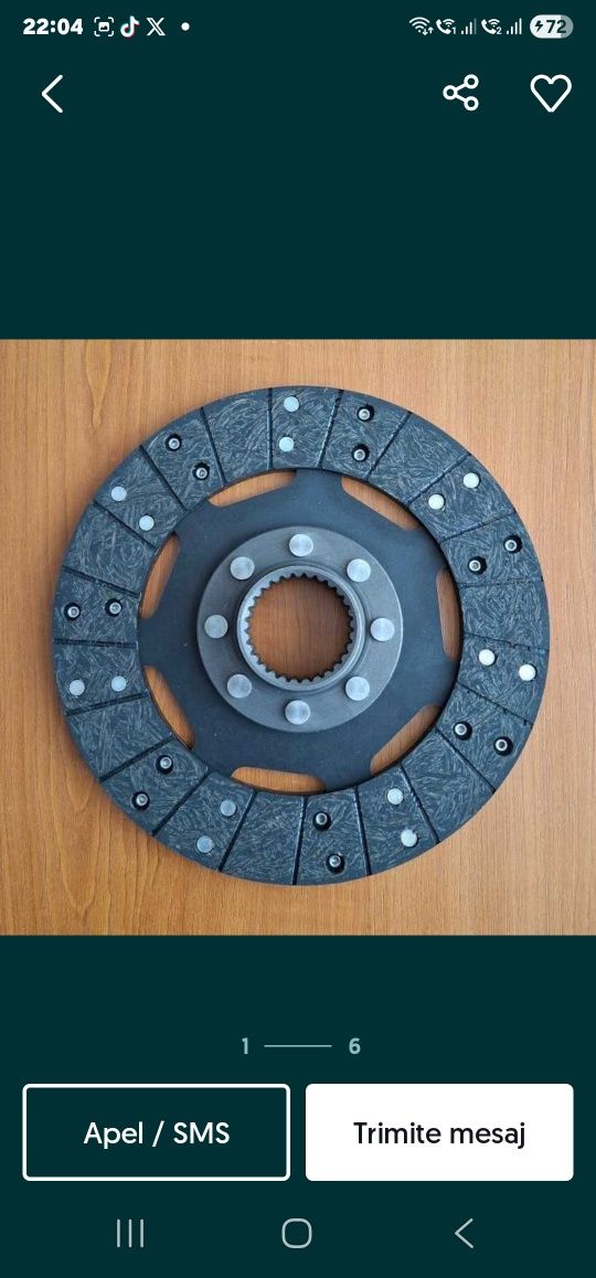 Disc priza putere ford fordson dexta super dexta 
Compatibil cu urmato